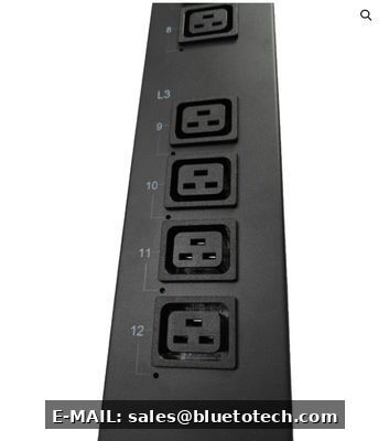 125A Smart Metered Power Distribution Unit with 12 x C19 Outlets, Per Outlet Monitoring and SNMP Remote Switching PDU