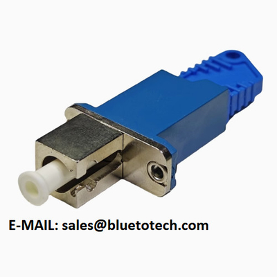 Fiber Optic E2000/UPC to LC/UPC Hybrid Adapters Single Model Blue Color Simplex E2000 TO LC single Mode Simplex Fiber Opitc Hybrid Adapter