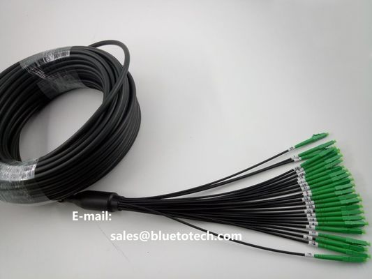 24Core Outdoor Armored Fiber Optic Patch Cord LC/APC to LC/APC 24fiber