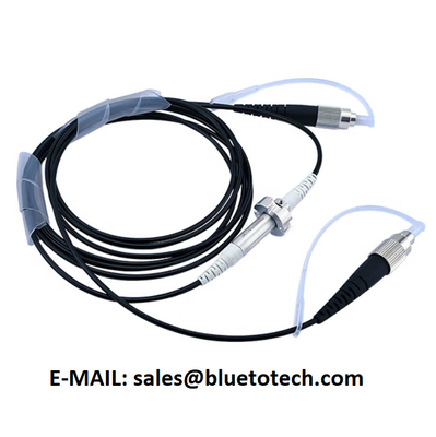 Φυτικές ίνες οπτική περιστροφικές αρθρώσεις Φυτικές ίνες οπτική διαχωριστικό δαχτυλίδι περιστροφικό 1Fiber FC σύνδεσμος Μοναδικό μοντέλο Μαύρο καλώδιο μεγάλης διάρκειας