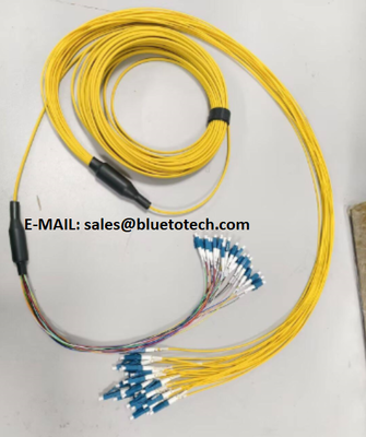 24 πυρήνες Μονότυπο LSZH Fiber Optic Patch Cord LC 0,9 mm έως LC 2,0 mm Οπτικό Patch Cord